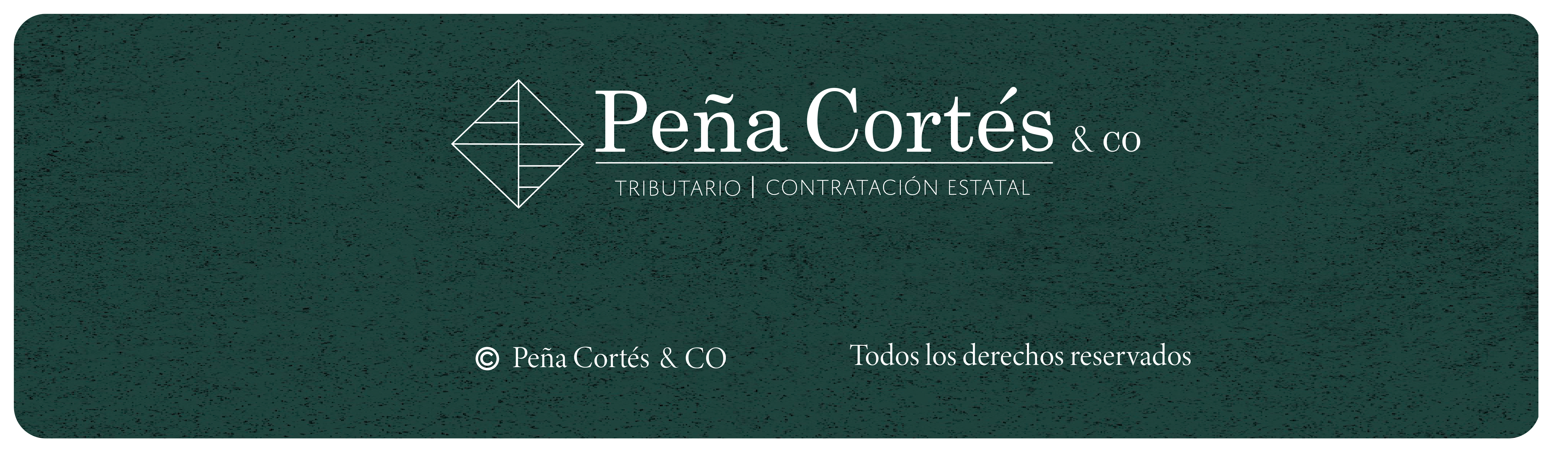 Peña Cortés & Co Footer